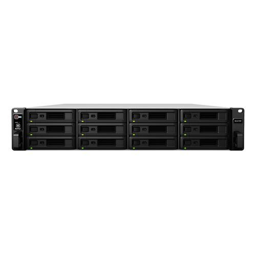 Synology  boîtier de disques 0 To Rack (2 U) Noir - RX1217