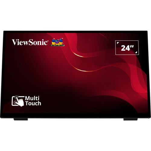 Viewsonic  Écran d'affichage dynamique Écran plat interactif 61 cm (24") LED 250 cd/m² Full HD Noir Écran tactile - TD2465