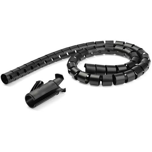 StarTech.com Gaine spirale range-câble Noir - 1,5 m - Diamètre de 45 mm - CMSCOILED3