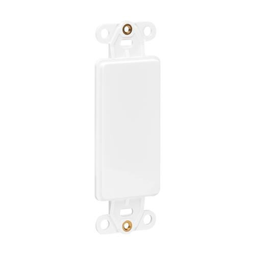 Tripp Lite  Plaque de commutation et obturateur Blanc - N042D-100V-WH