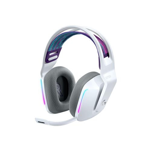 Logitech G  casque Sans fil Arceau Gaming Blanc - 981-000882