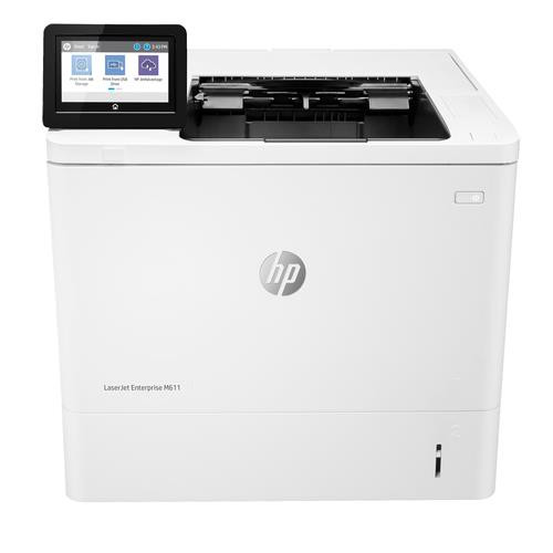 HP LaserJet Enterprise M611dn Noir et blanc Imprimante, Ethernet uniquement; Recto verso - 7PS84A