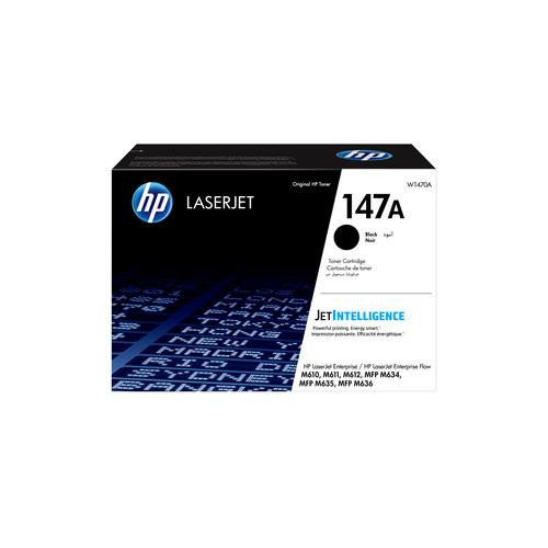 HP LaserJet Cartouche de toner noir 147A authentique - W1470A