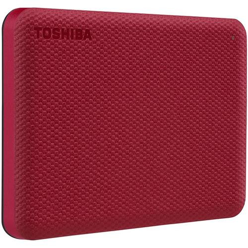 Toshiba Canvio Advance disque dur externe 2 To 2.5" Micro-USB B 2.0/3.2 Gen 1 (3.1 Gen 1) Rouge - HDTCA20XR3AA