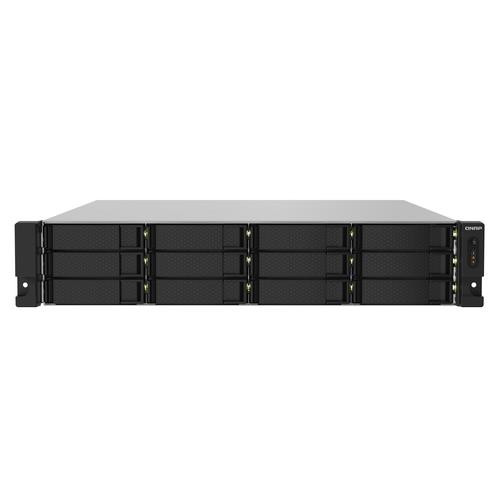 QNAP TS-1232PXU-RP NAS Rack (2 U) Annapurna Labs Alpine AL-324 4 Go DDR4 0 To QNAP Turbo System Noir - TS-1232PXU-RP-4G-US