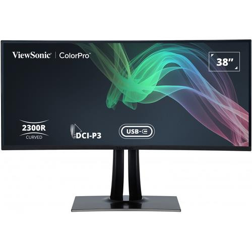 Viewsonic  écran plat de PC 96,5 cm (38") 3840 x 1600 pixels Quad HD+ LED Noir - VP3881A