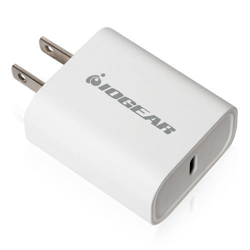 iogear  chargeur d'appareils mobiles Téléphone portable, Smartphone, Tablette Blanc Secteur Charge rapide Intérieure - GPAWC20W