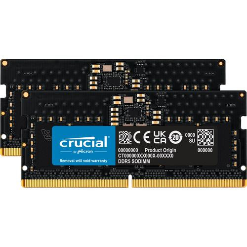 Crucial  module de mémoire 16 Go 2 x 8 Go DDR5 262-pin SO-DIMM - CT2K8G48C40S5