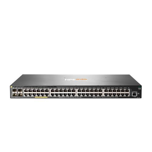 HPE Aruba Networking 2930F 48G PoE+ 4SFP Switch - JL262A