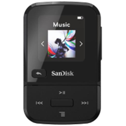 SanDisk Clip Sport Go Lecteur MP3 32 Go Noir - SDMX30-032G-G46K