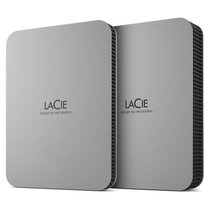 LaCie Mobile Drive (2022) disque dur externe 5 To 2.5" USB Type-C 3.2 Gen 1 (3.1 Gen 1) Argent - STLP5000400