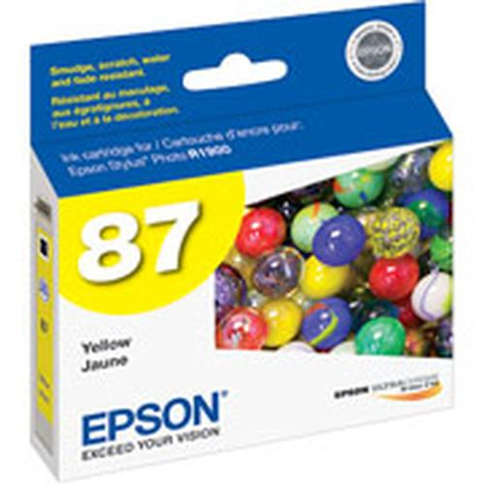 Epson T087420 Yellow Ink Cartridge cartouche d'encre Original Jaune - C13T087420