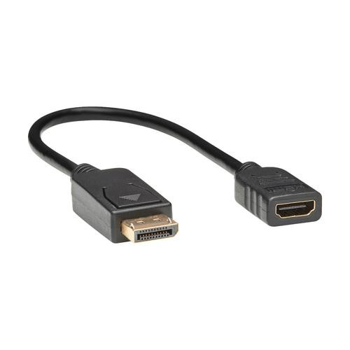 Tripp Lite  câble vidéo et adaptateur 0,3 m DisplayPort HDMI Noir - P136-001
