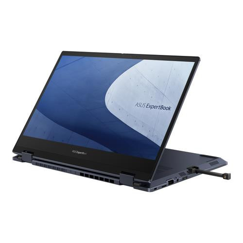 ASUS ExpertBook  laptop Intel® Core™ i5 i5-1240P Hybride (2-en-1) 35,6 cm (14") Écran tactile Full HD 8 Go DDR5-SDRAM 256 Go SSD Wi-Fi 6E (802.11ax) Windows 11 Pro Noir - B5402FBA-Q53P-CB