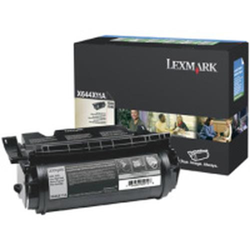 Lexmark Laser Toner Cartridge Cartouche de toner Original Noir - X644X11A