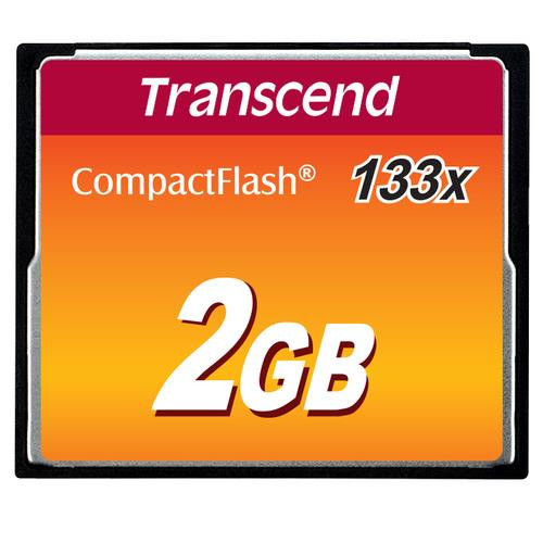 Transcend  mémoire flash 2 Go CompactFlash MLC - TS2GCF133