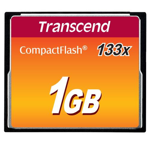 Transcend 1 GB CF 133x 1 Go CompactFlash MLC - TS1GCF133