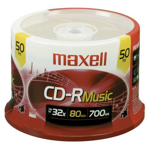 Maxell  CD vierge CD-R 700 Mo 32x 50 pièce(s) - 625156