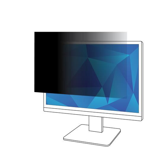 3M Filtre de confidentialité pour moniteur 20 po (508 mm), 16:9, PF200W9B - 7000021449