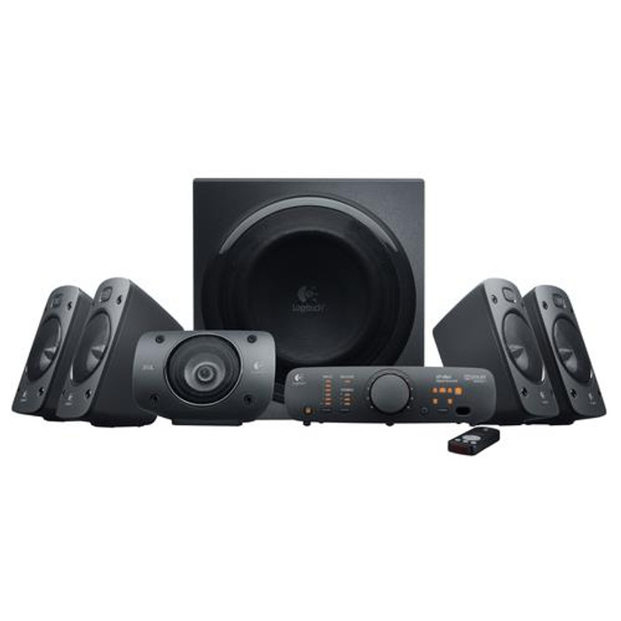 Logitech Surround Sound Speakers Z906 set d'enceintes 500 W Home cinéma Noir 5.1 canaux 335 W - 980-000467