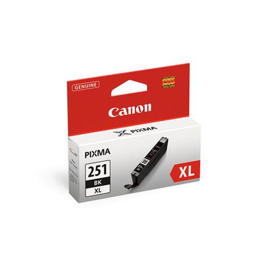 Canon CLI-251BK XL cartouche d'encre 1 pièce(s) Original Rendement élevé (XL) Noir - 6448B001