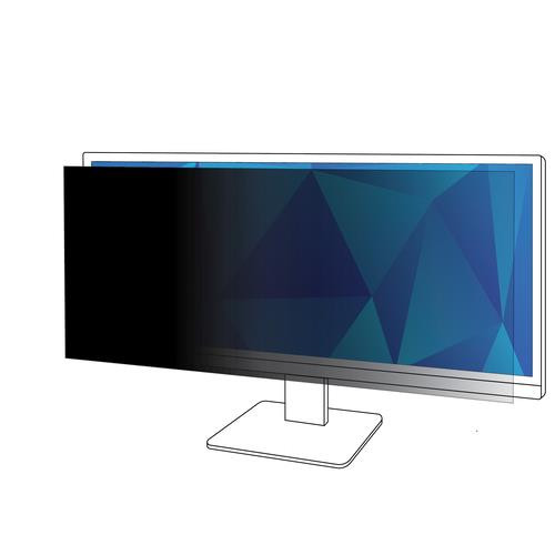 3M Filtre de confidentialité pour moniteur 29 po (736 mm), 21:9, PF290W2B - 7100042645