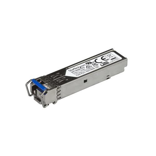 StarTech.com Module de transceiver SFP 1000BASE-BX fibre optique Gb (Charge montante) - Conforme aux normes MSA - Monomode LC - 10 km - SFP1000BXUST