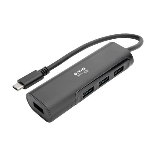 Tripp Lite  hub & concentrateur USB 3.2 Gen 2 (3.1 Gen 2) Type-C 5000 Mbit/s Noir - U460-004-4AB