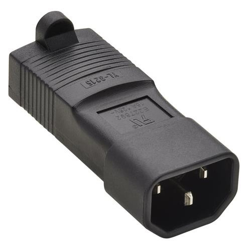 Tripp Lite  adaptateur prise d'alimentation C14 NEMA 5-15R Noir - P002-000