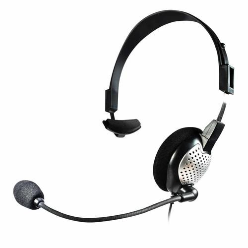 Andrea Communications NC-181VM Casque Avec fil Arceau Bureau/Centre d'appels USB Type-C Noir, Argent - C1-1022300-2
