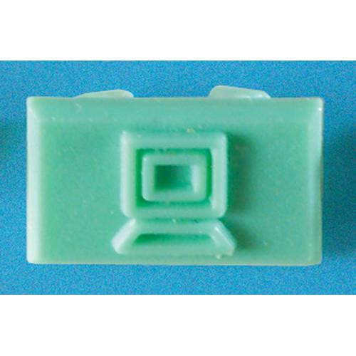 Ortronics  range-câbles et serre-câbles Vert 100 pièce(s) - 40325200