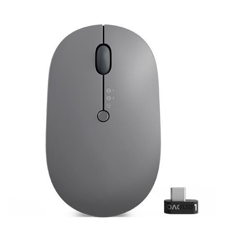 Lenovo Go Multi-Device souris Bureau Ambidextre RF sans fil + Bluetooth Optique 2400 DPI - 4Y51C21217