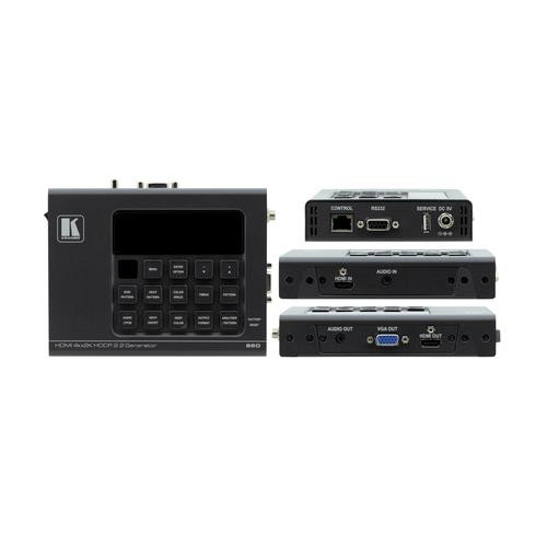 Kramer Electronics  extension audio/video Noir - 860