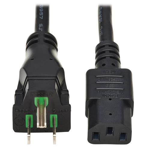 Tripp Lite  câble électrique Noir 2,44 m NEMA 5-15P Coupleur C13 - P006AB-C08-HG