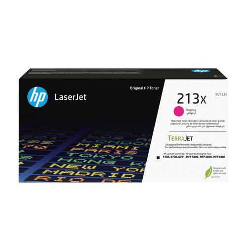HP 213X Toner LaserJet authentique Grande capacité Magenta - W2133X
