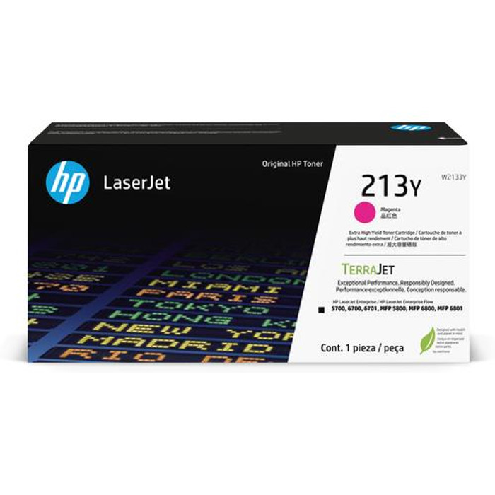 HP 213Y Toner LaserJet authentique Extra-grande capacité Magenta - W2133Y