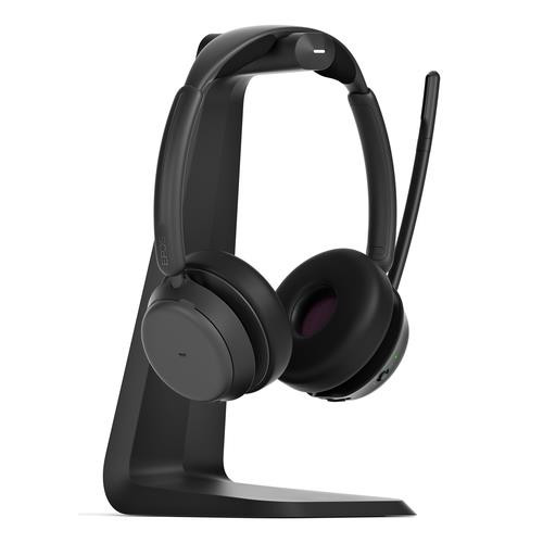 EPOS IMPACT 1061T ANC Casque Sans fil Arceau Bureau/Centre d'appels Bluetooth Socle de chargement Noir - 1001171