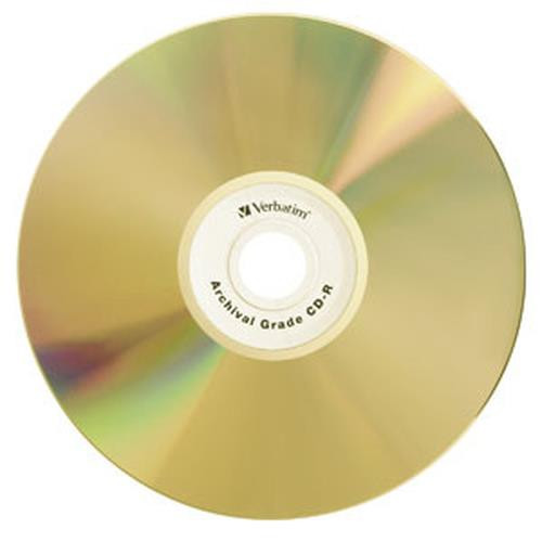 Verbatim UltraLife™ Gold Archival Grade CD-R 80MIN 700MB 52X 50pk Spindle 700 Mo 82x 50 pièce(s) - 96159