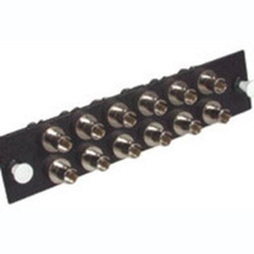 C2G Q-Series 6-Strand MM/SM ST Adapter Panel - 31101