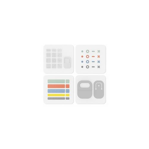 Microsoft Surface Adaptive Kit étiquette auto-collante Multicolore - I8X-00001