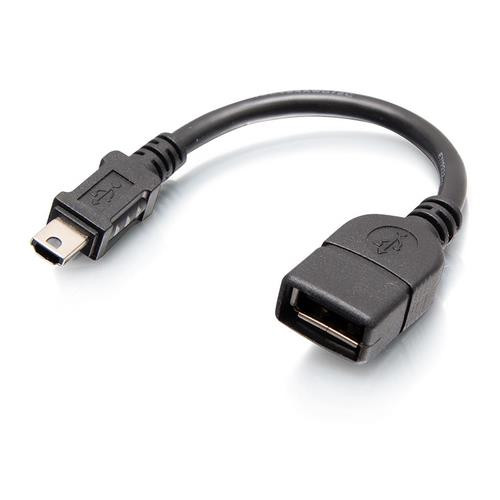 C2G C2G câble USB 0,152 m USB A Mini-USB B Noir - 40691
