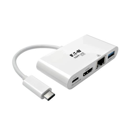 Tripp Lite  adaptateur graphique USB 1920 x 1080 pixels Blanc - U444-06N-HGU-C