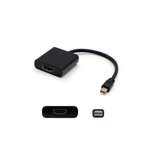 AddOn Networks  câble vidéo et adaptateur 0,2 m Mini DisplayPort HDMI Type A (Standard) Noir - MDP2HDMIB