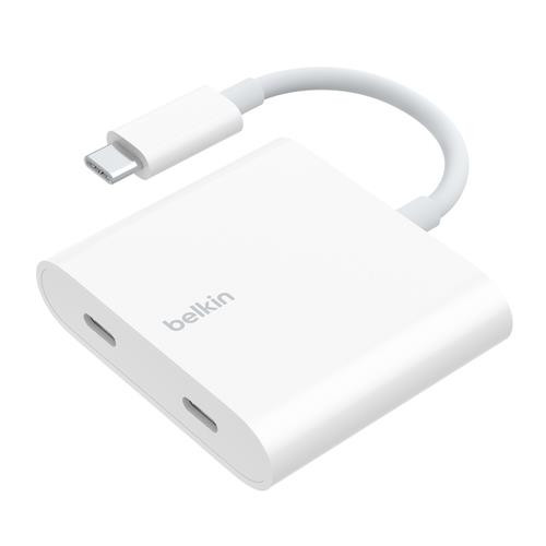 Belkin USB C Data + Charge Adapter USB Type-C 10000 Mbit/s Blanc - WCZ002BTWH