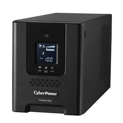CyberPower  alimentation d'énergie non interruptible Interactivité de ligne 2,07 kVA 1980 W 7 sortie(s) CA - PR2200LCDSL