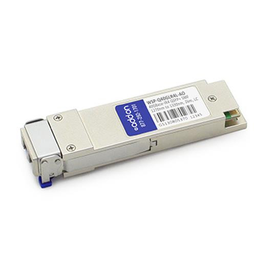 AddOn Networks  module émetteur-récepteur de réseau Fibre optique 40000 Mbit/s QSFP+ - WSP-Q40GLR4L-AO