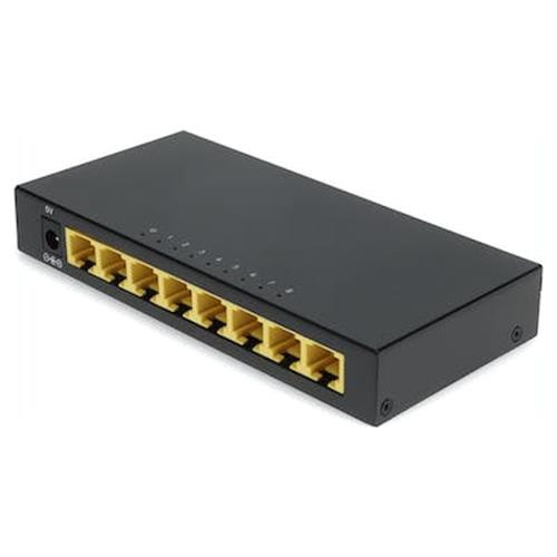 AddOn Networks  commutateur réseau Gigabit Ethernet (10/100/1000) Noir, Jaune - ADD-1000B-8TSW