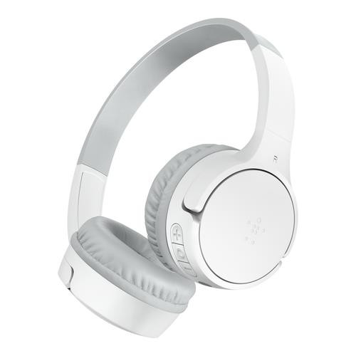 Belkin SoundForm Mini Casque Sans fil Arceau Appels/Musique USB Type-C Blanc - AUD002BTWTV3