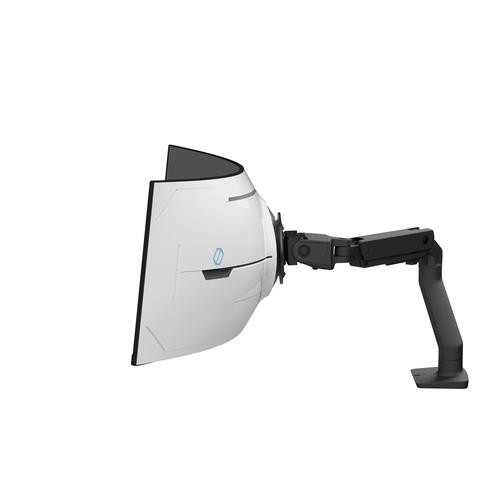 Ergotron HX Series HX ARM WITH VERY HEAVY DUTY PIVOT DESK 144,8 cm (57") Bureau Noir - 45-693-224