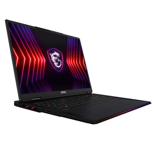 MSI Raider 18 HX A14VHG-431CA Intel® Core™ i9 i9-14900HX Ordinateur portable 45,7 cm (18") Quad HD+ 32 Go DDR5-SDRAM 1 To SSD NVIDIA GeForce RTX 4080 Wi-Fi 7 (802.11be) Windows 11 Home Noir - RAIDER 18 HX A14VHG-431CA